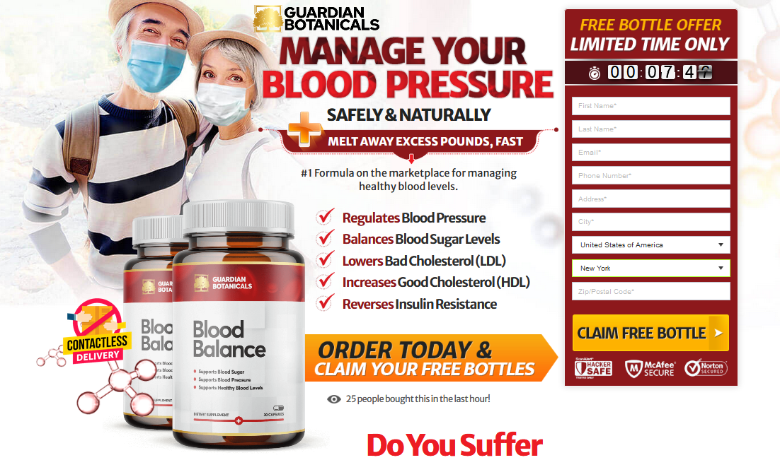 Guardian Botanicals Blood Balance Formula Reviews Canada, France, UK & USA  - Work & Price 2021