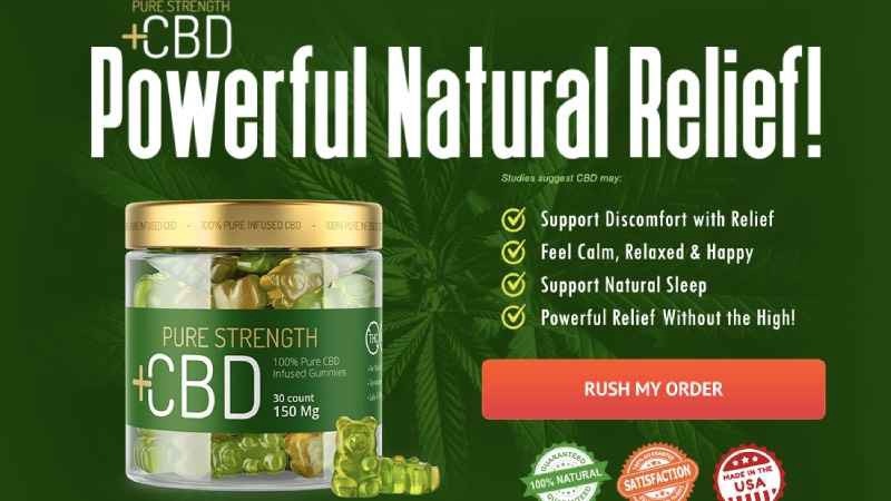 Pure Strength CBD Gummies